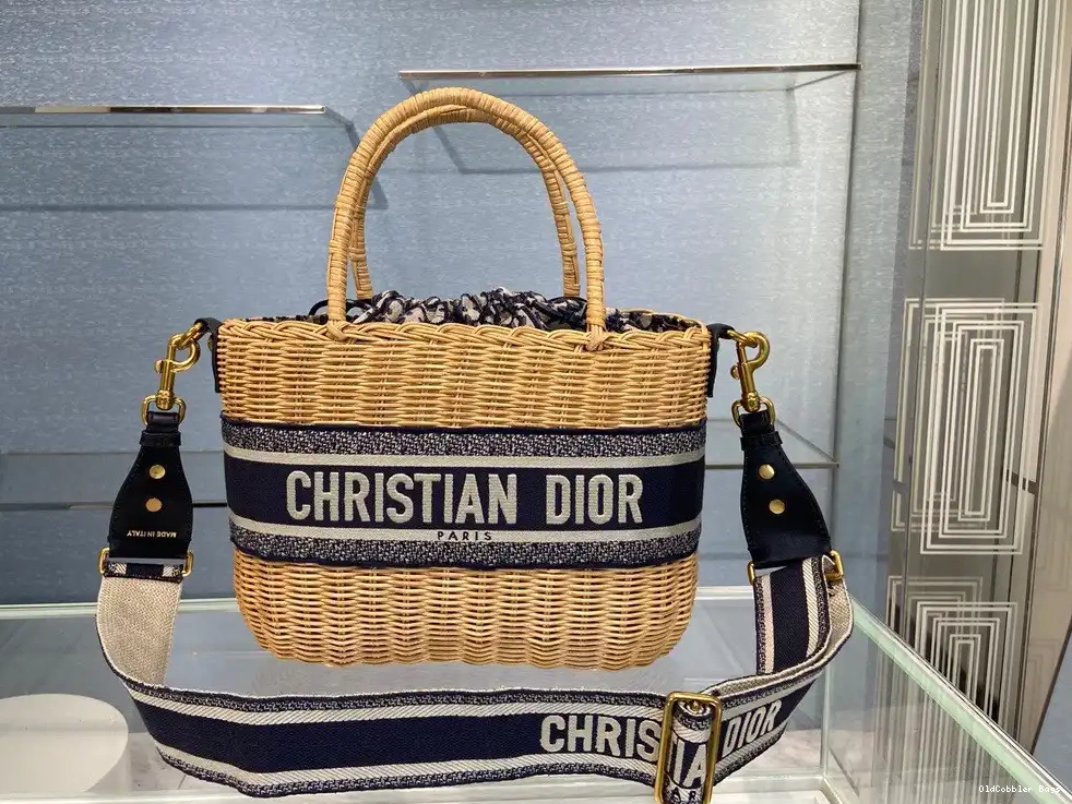 OldCobbler Bags DIRO WICKER BAG BASKET 0501